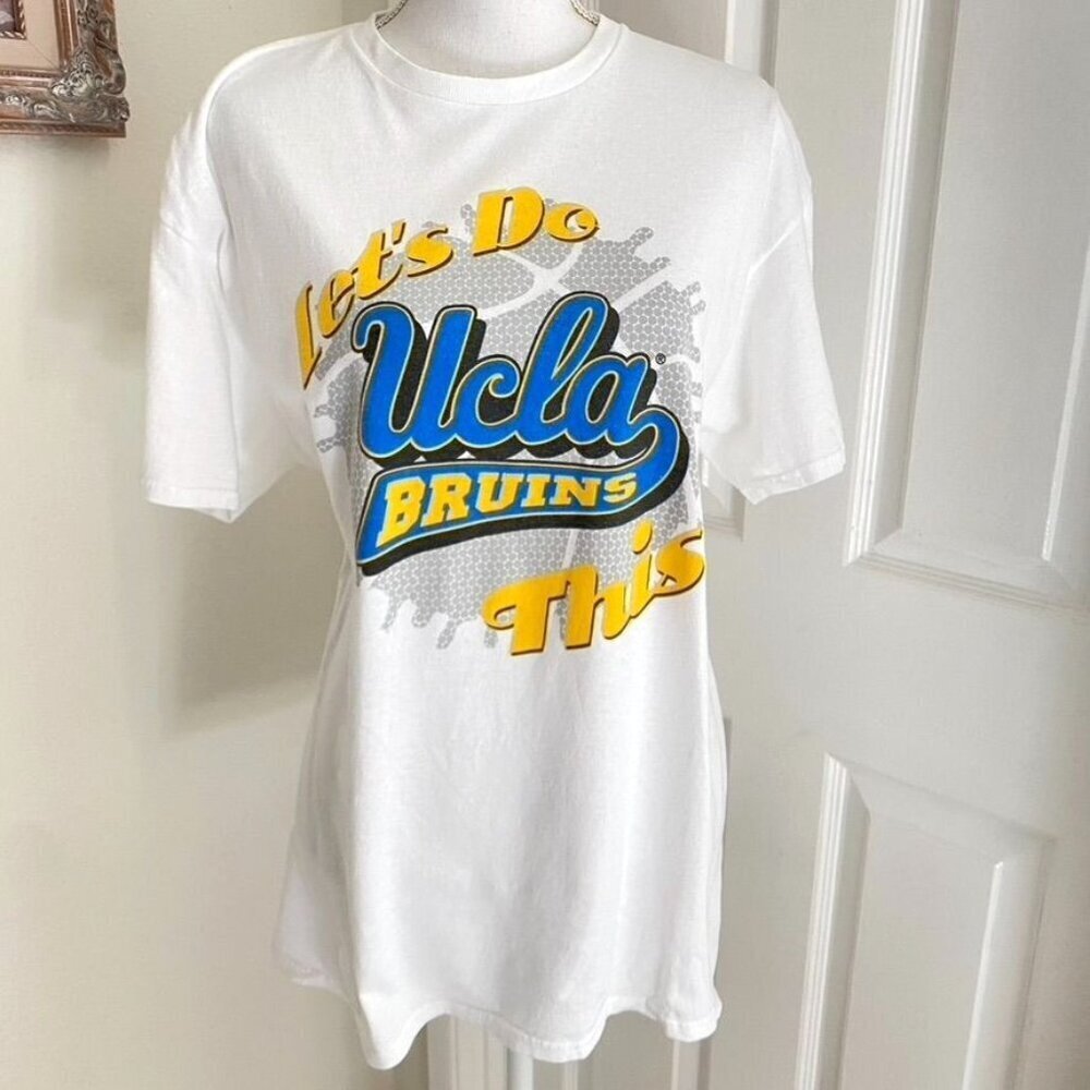 UCLA Bruins Delta Pro Weight T-Shirt Size Large Unisex School Spirit B40